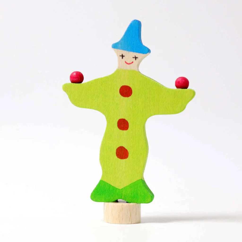 GRIMM'S Decorative Figure Juggling-Clown (*)