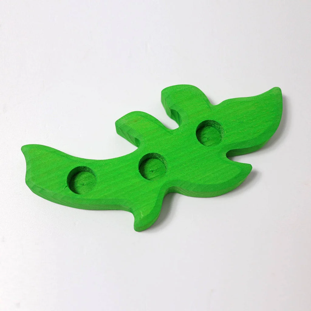 GRIMM'S Holder Darkgreen Branch for Decorative
