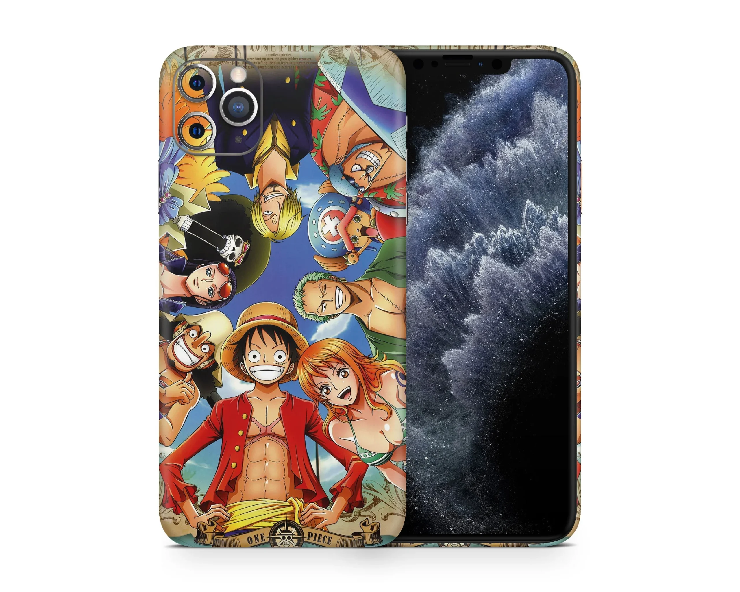 One Piece Crew Members iPhone Skin